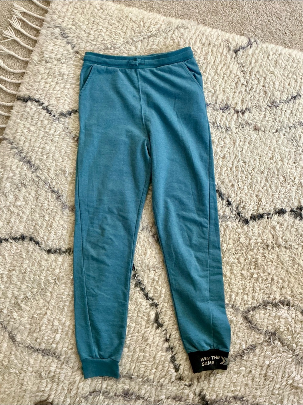 Kids Teal Jogger Sweatpants (12/13 yrs)